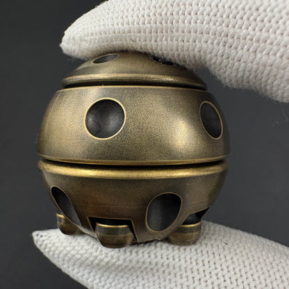 Death Star r Brass Distressed
