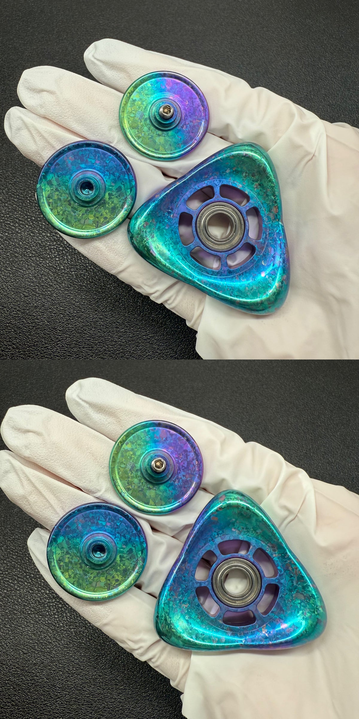 Crossing Crystallized Titanium