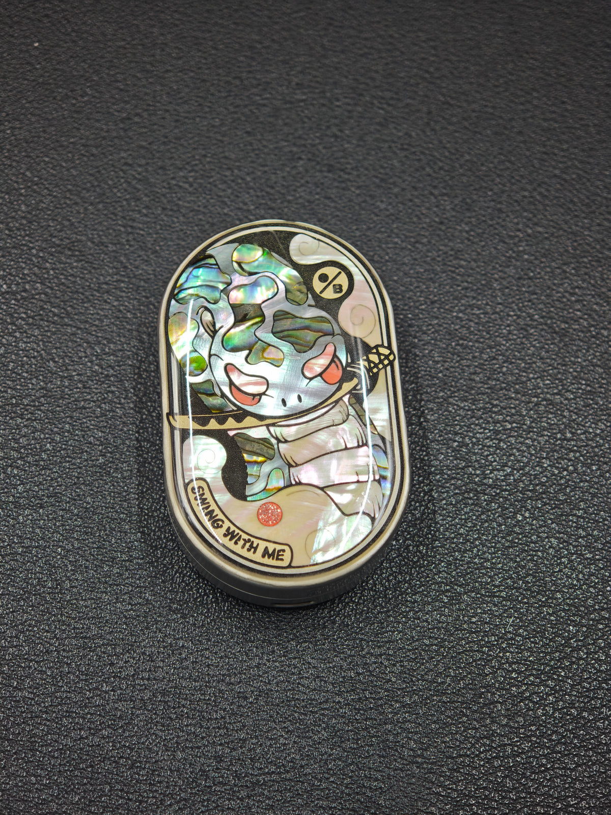FuYao Titanium Gold Plated Resin-Sealed