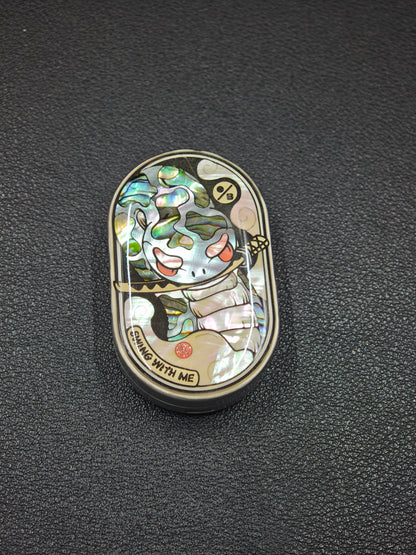 FuYao Titanium Gold Plated Resin-Sealed