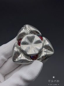Fat Squid Damasteel