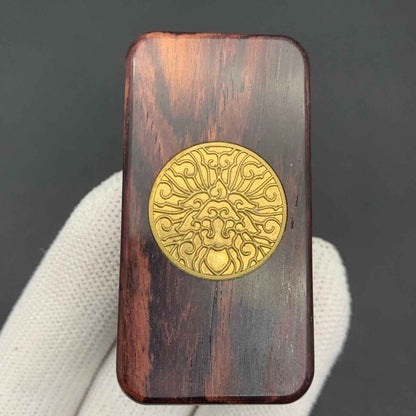 KINMOKU Brocade & Azure Paperweight