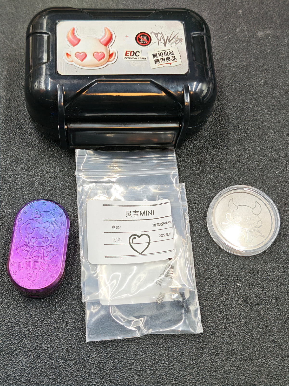Ling Ji Mini Crystallized Titanium
