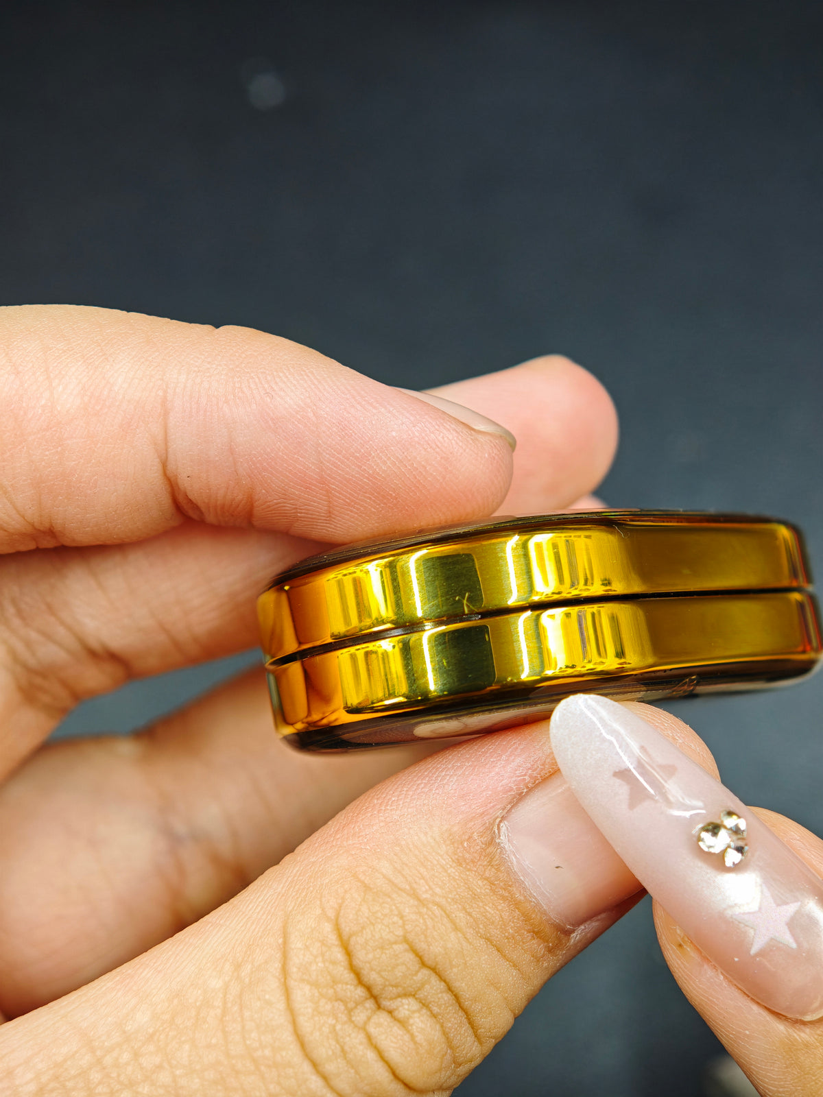 FuYao Titanium Gold Plated Resin-Sealed