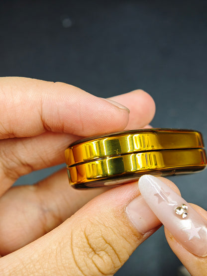 FuYao Titanium Gold Plated Resin-Sealed