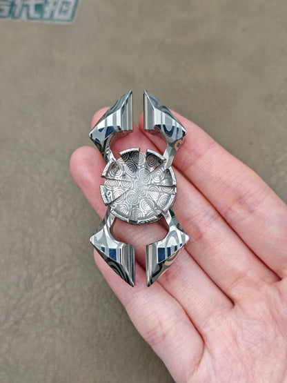 Scorpio Bearing Cap Damasteel