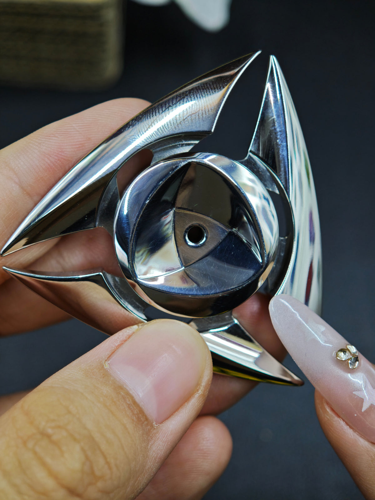Pinwheel Stainless Steel Polished