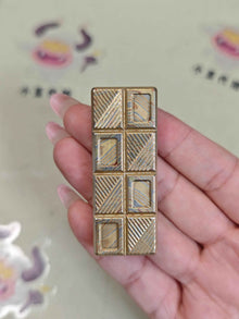Wafer Chocolate Mokume