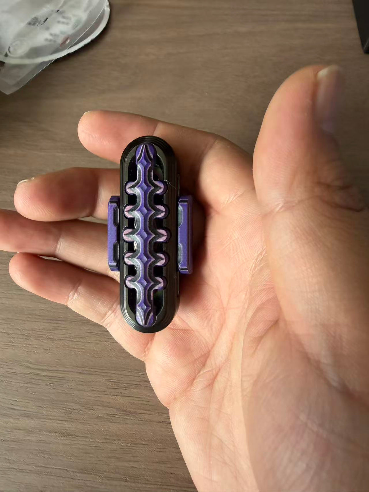 EXOSKELETON G10 Pink Purple Black Bone Core Stainless Steel