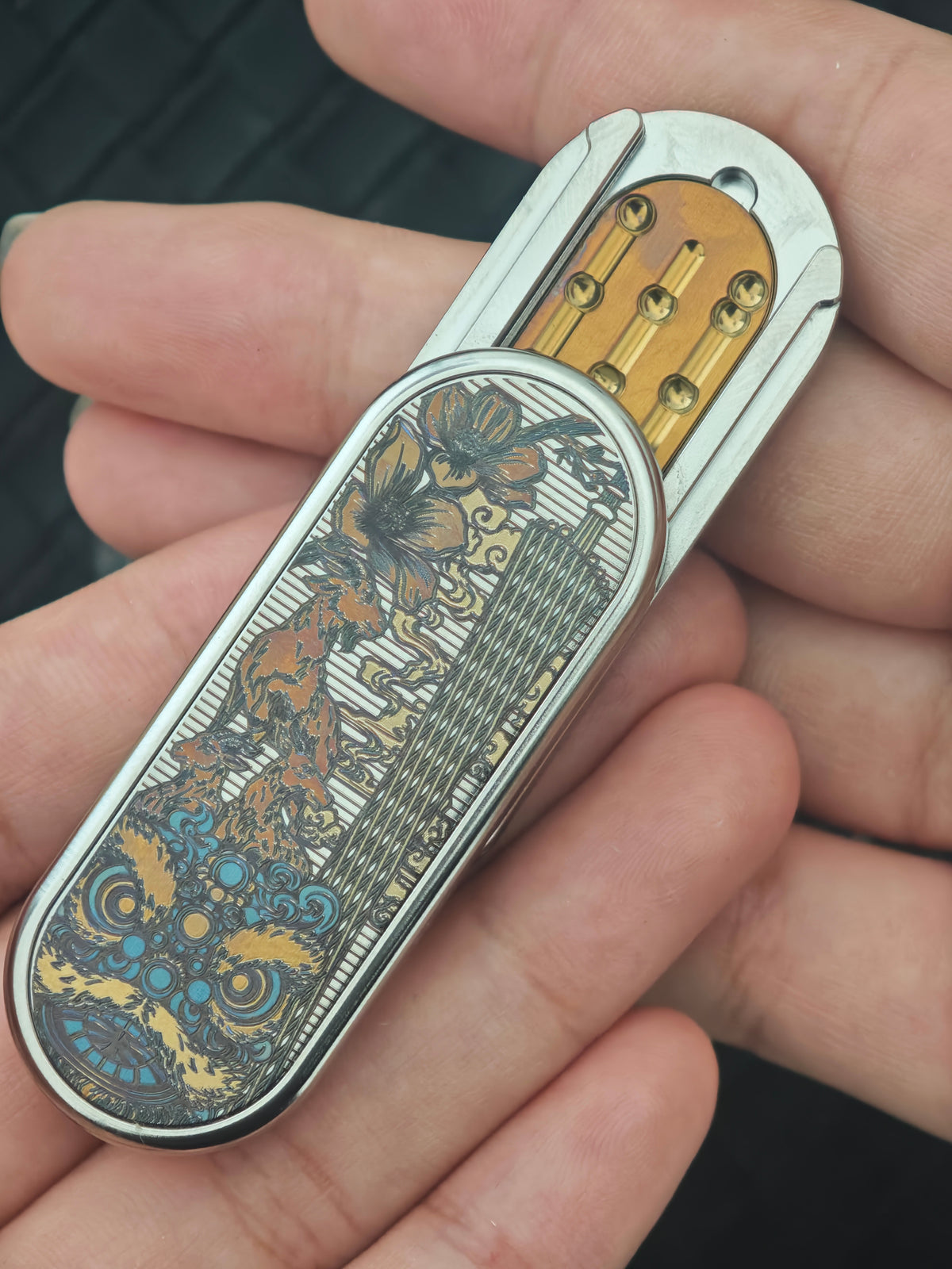 Ming Yin Titanium Engraved Limited Edition