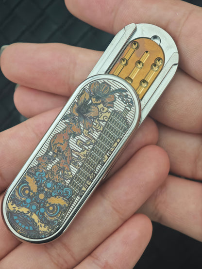 Ming Yin Titanium Engraved Limited Edition