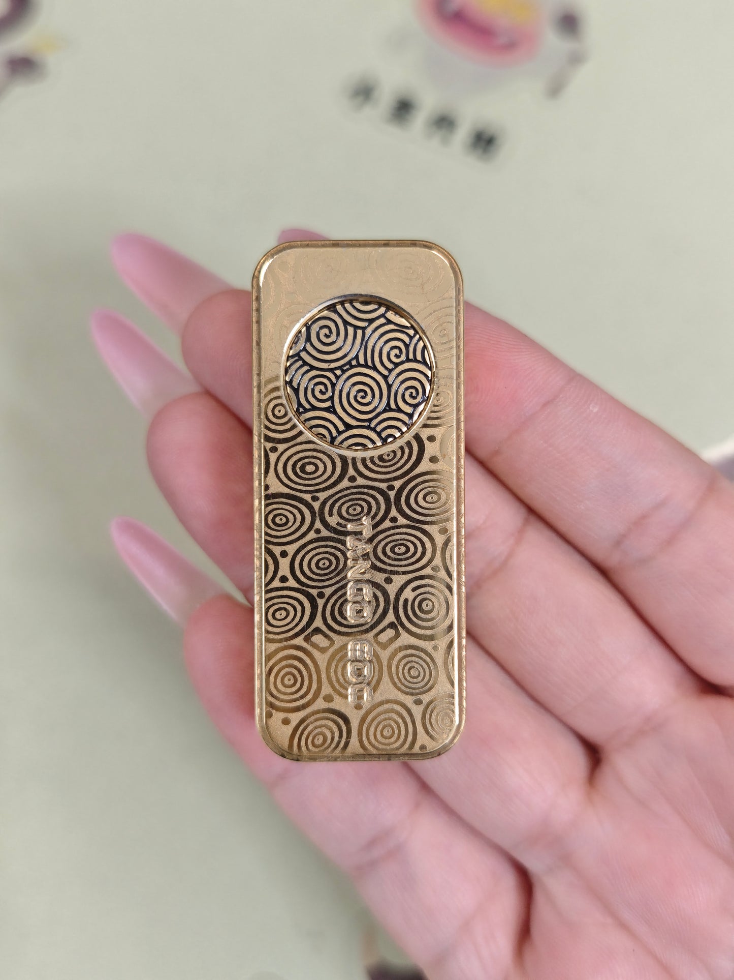 TANGO Sugar Cube Stainless Steel Gold Plated