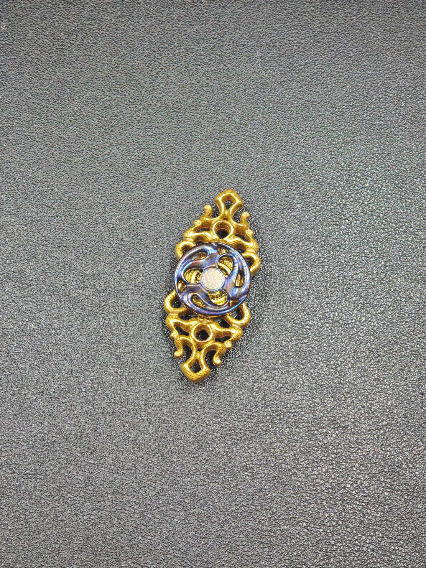 Flowing Cloud Zircuti Superconductor Mokume