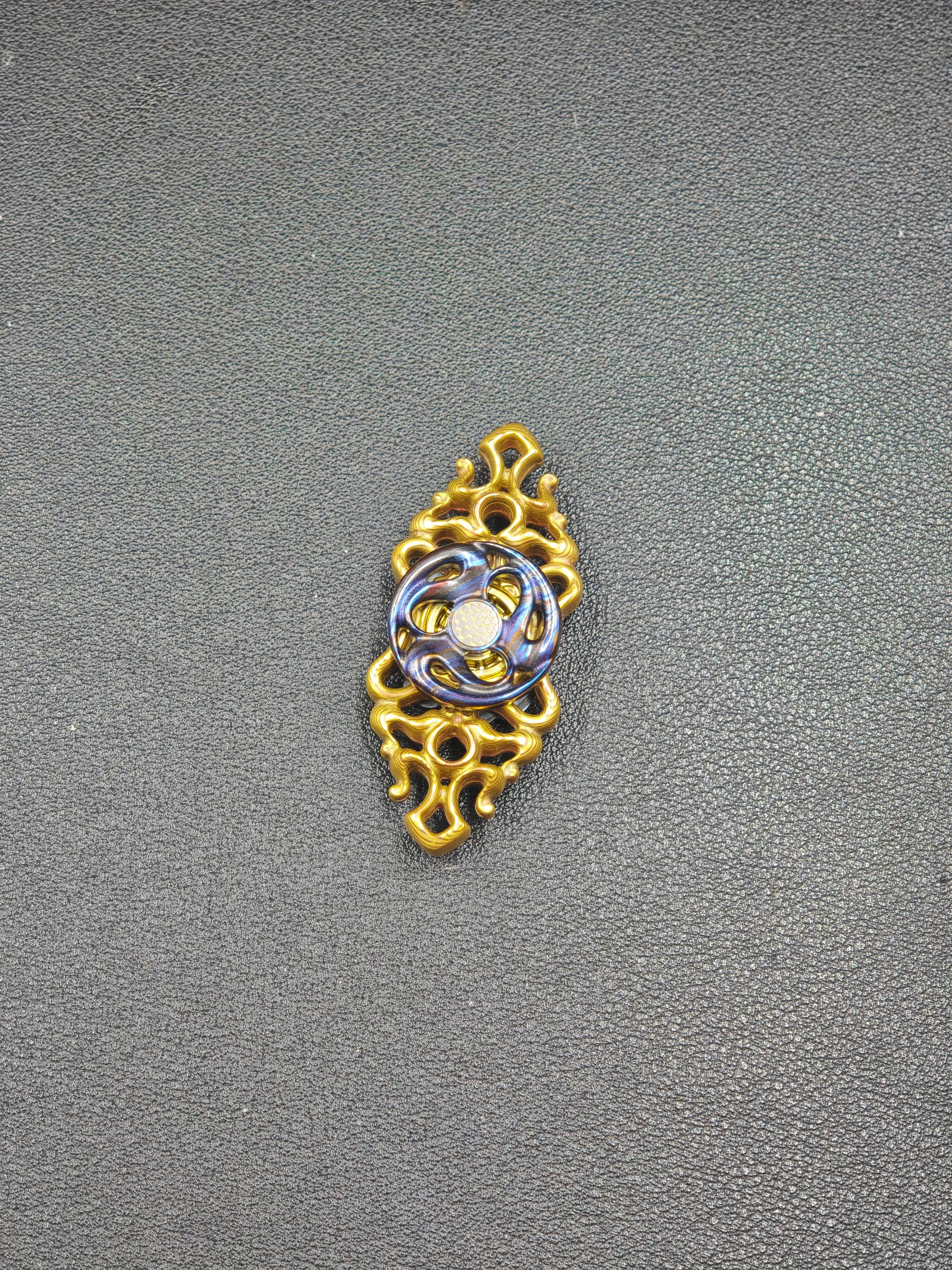 Flowing Cloud Zircuti Superconductor Mokume