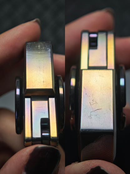 Jingzhe Zirconium Color-Anodized Polished