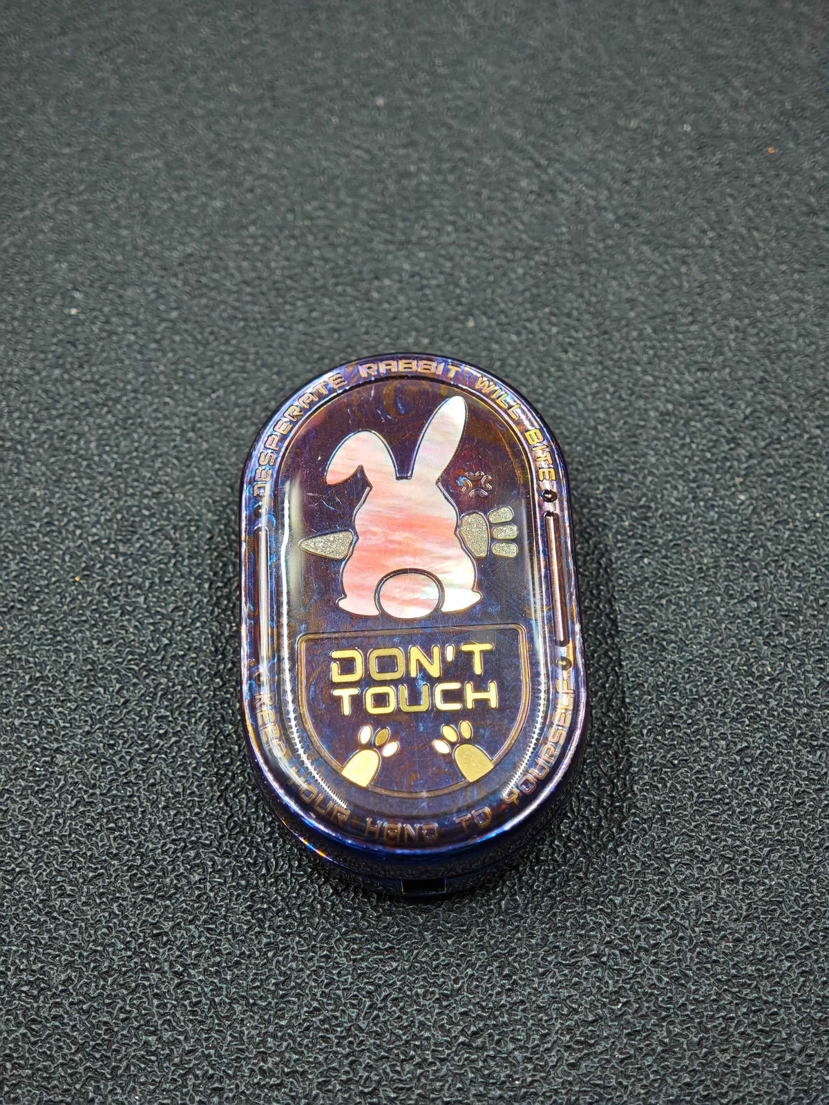 Grumpy Rabbit Rhythm MOP Titanium Mokuti