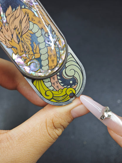 Dragon Rhythm Titanium Resin-Sealed