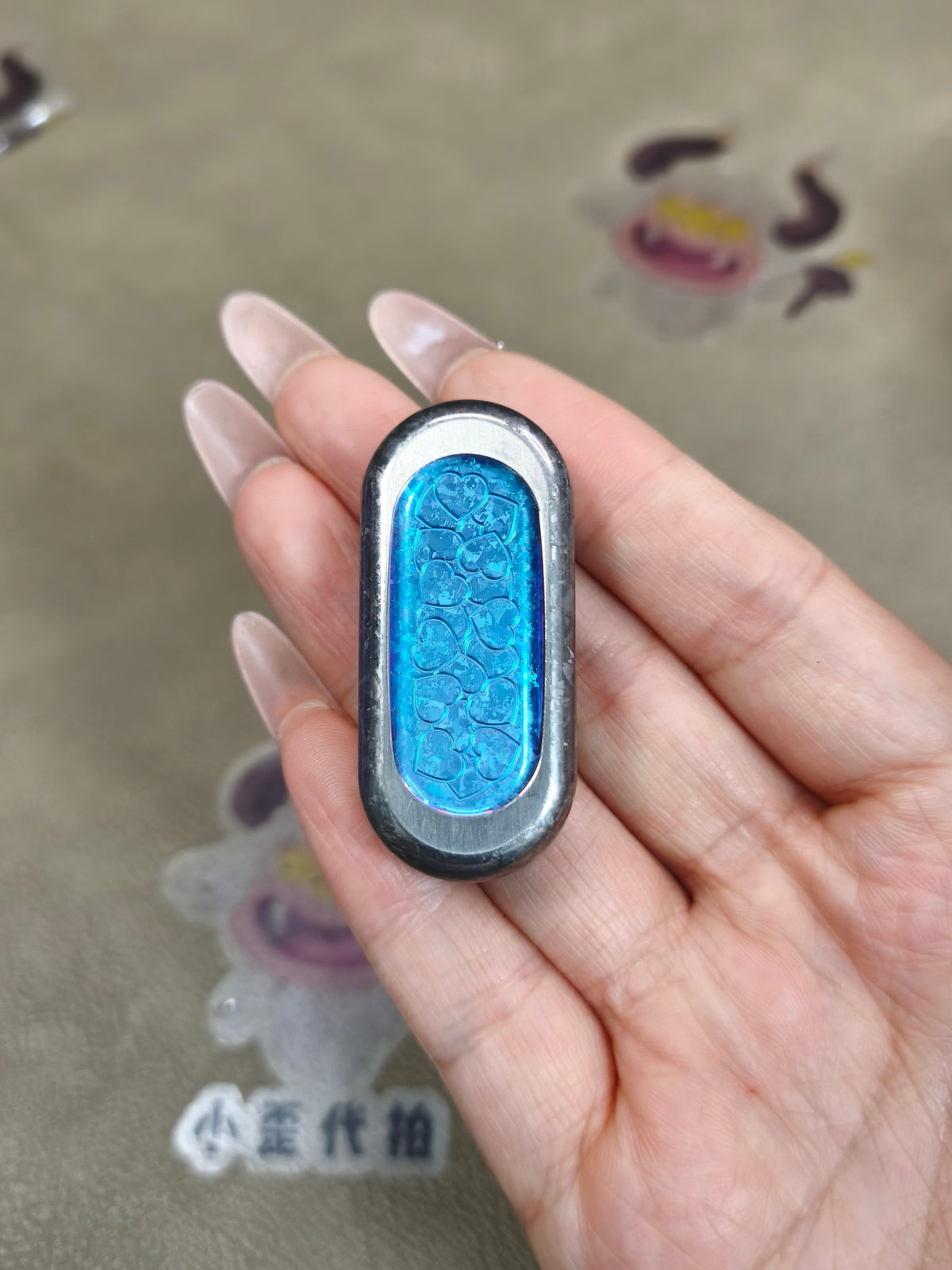 Top B Valentines Crystallized Titanium