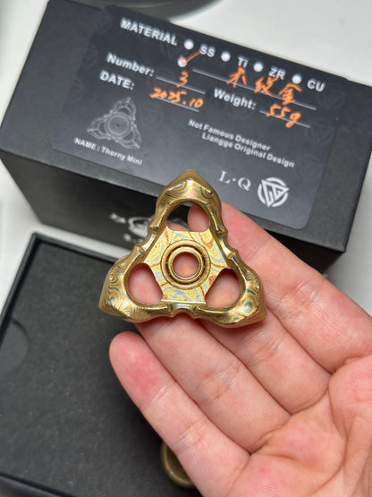 Thorns And Fog Mokume Etched