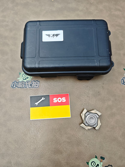 Haze Shell Opening Cupronickel Titanium