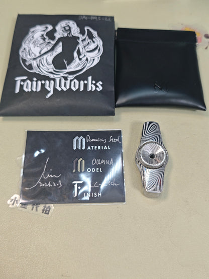 Oumuamua Premium & Buckle Damasteel