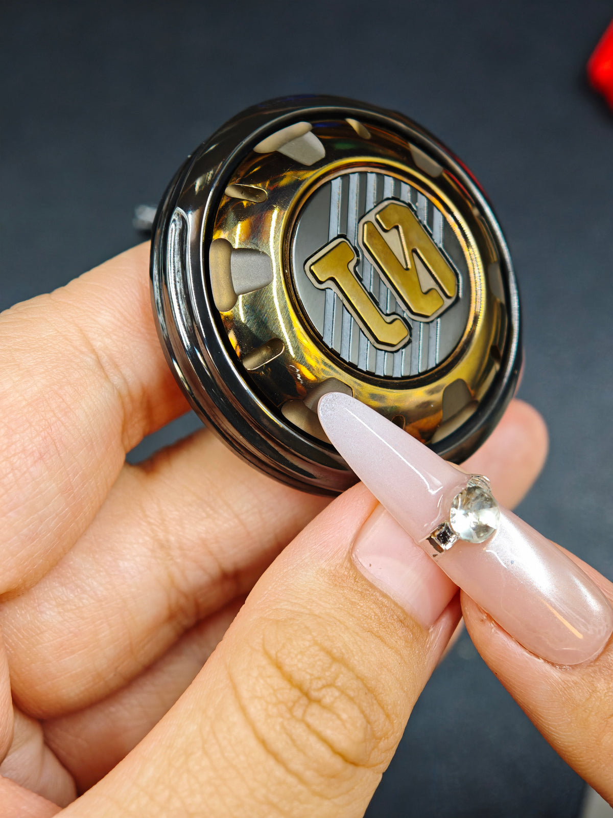 Time Badge Zirconium