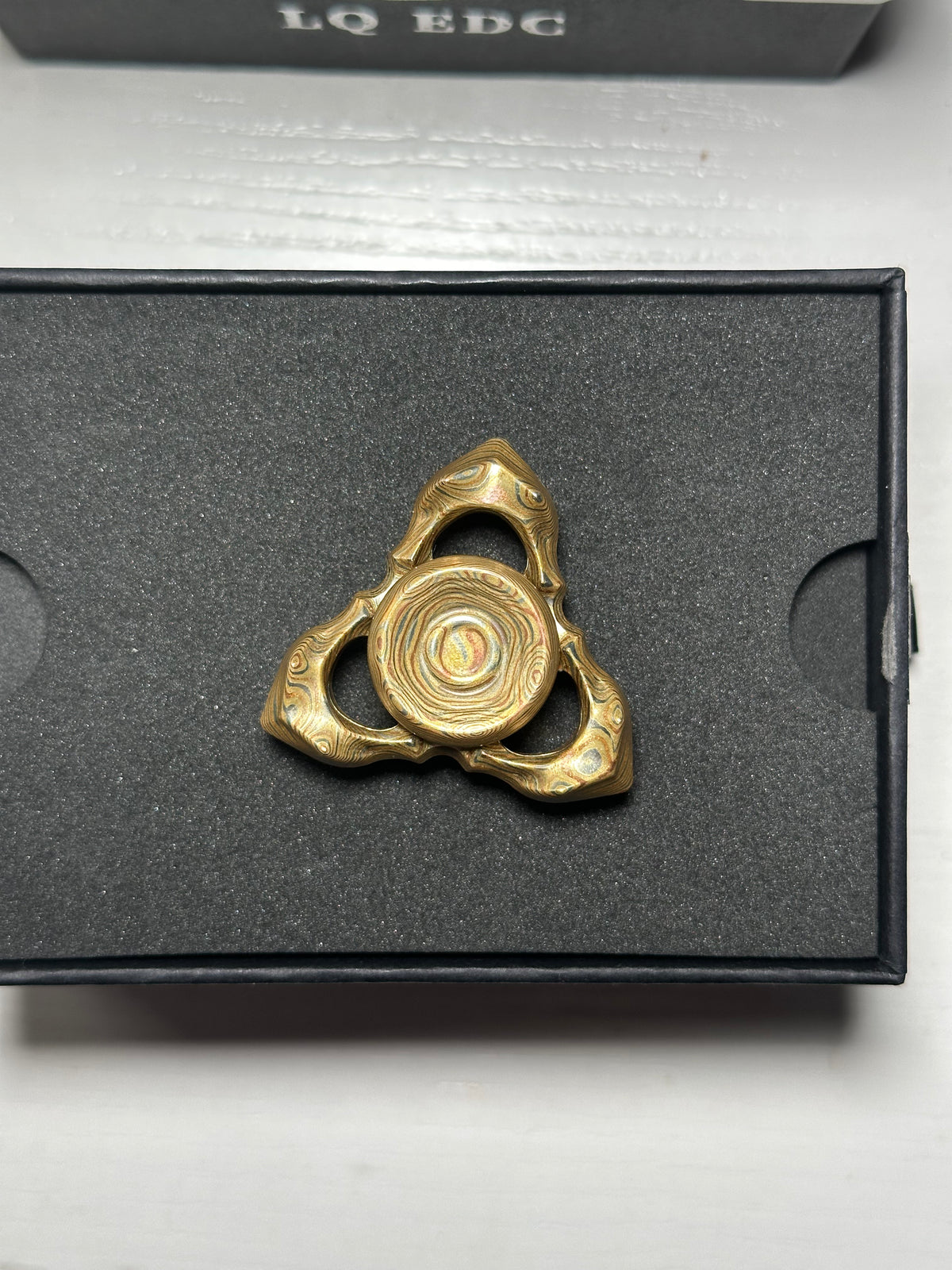 Thorns And Fog Mokume Etched