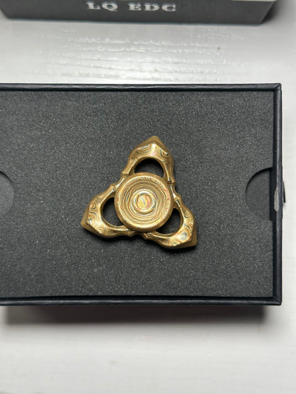 Thorns And Fog Mokume Etched