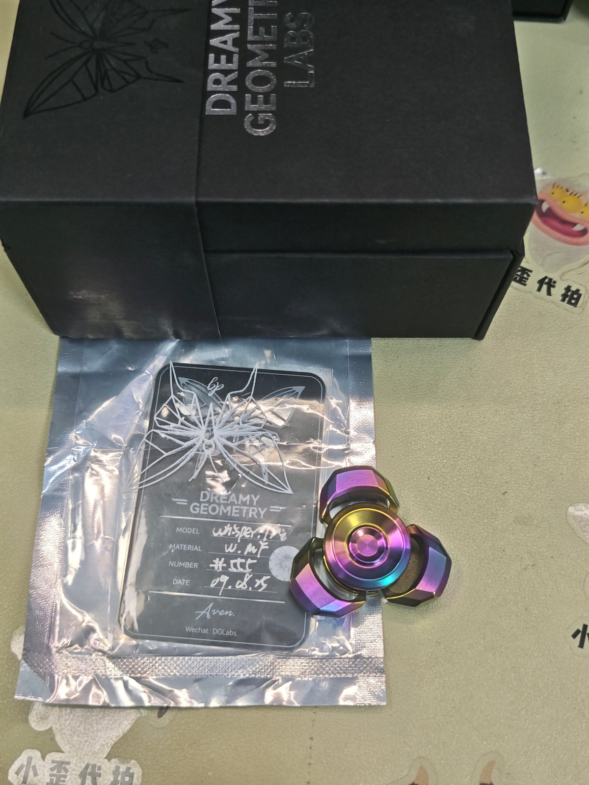 Whisper Duo Tungsten Color-Anodized