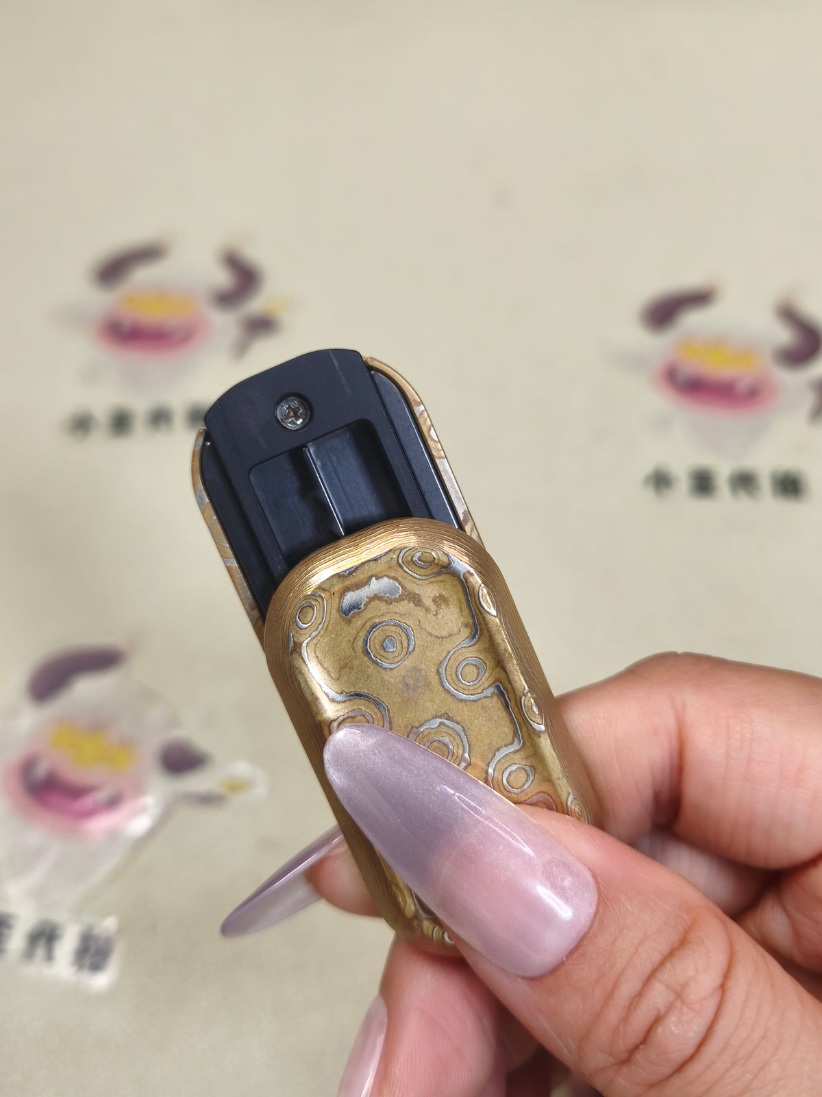 Buckyball Core Mokume