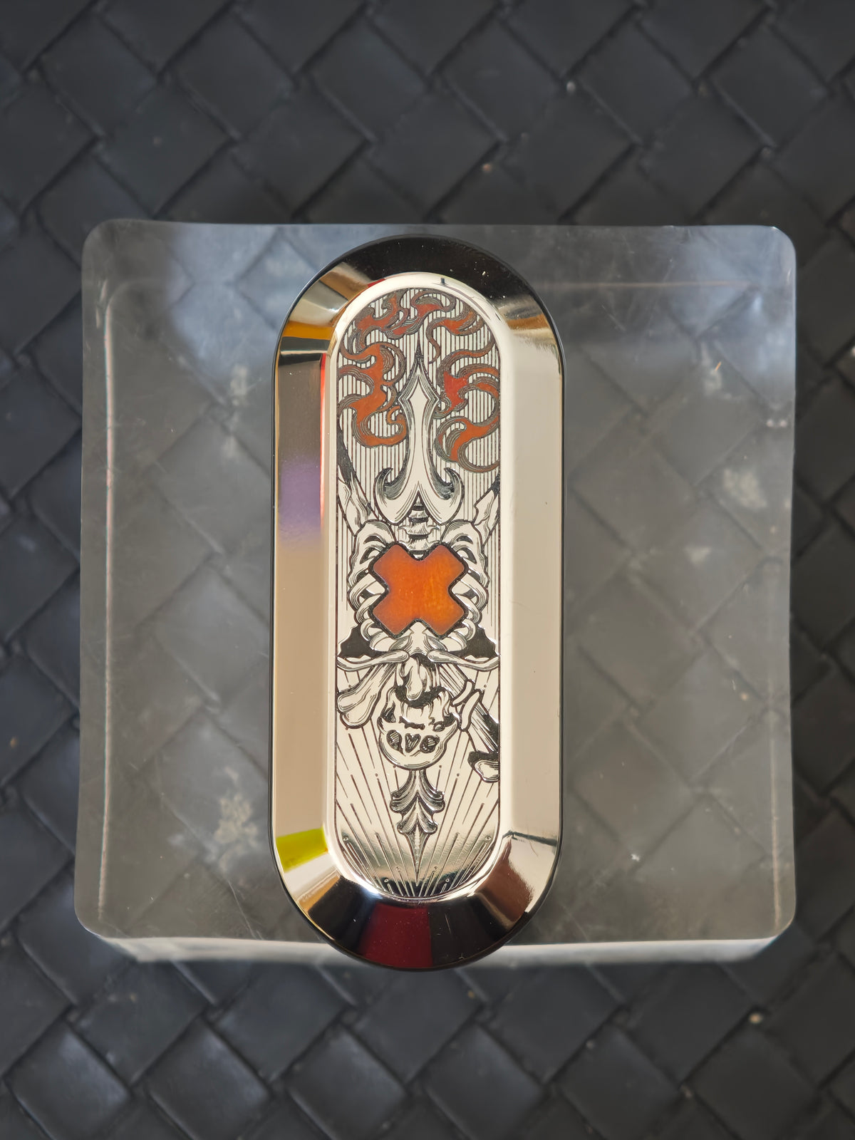 Axis Stainless Steel Engraved