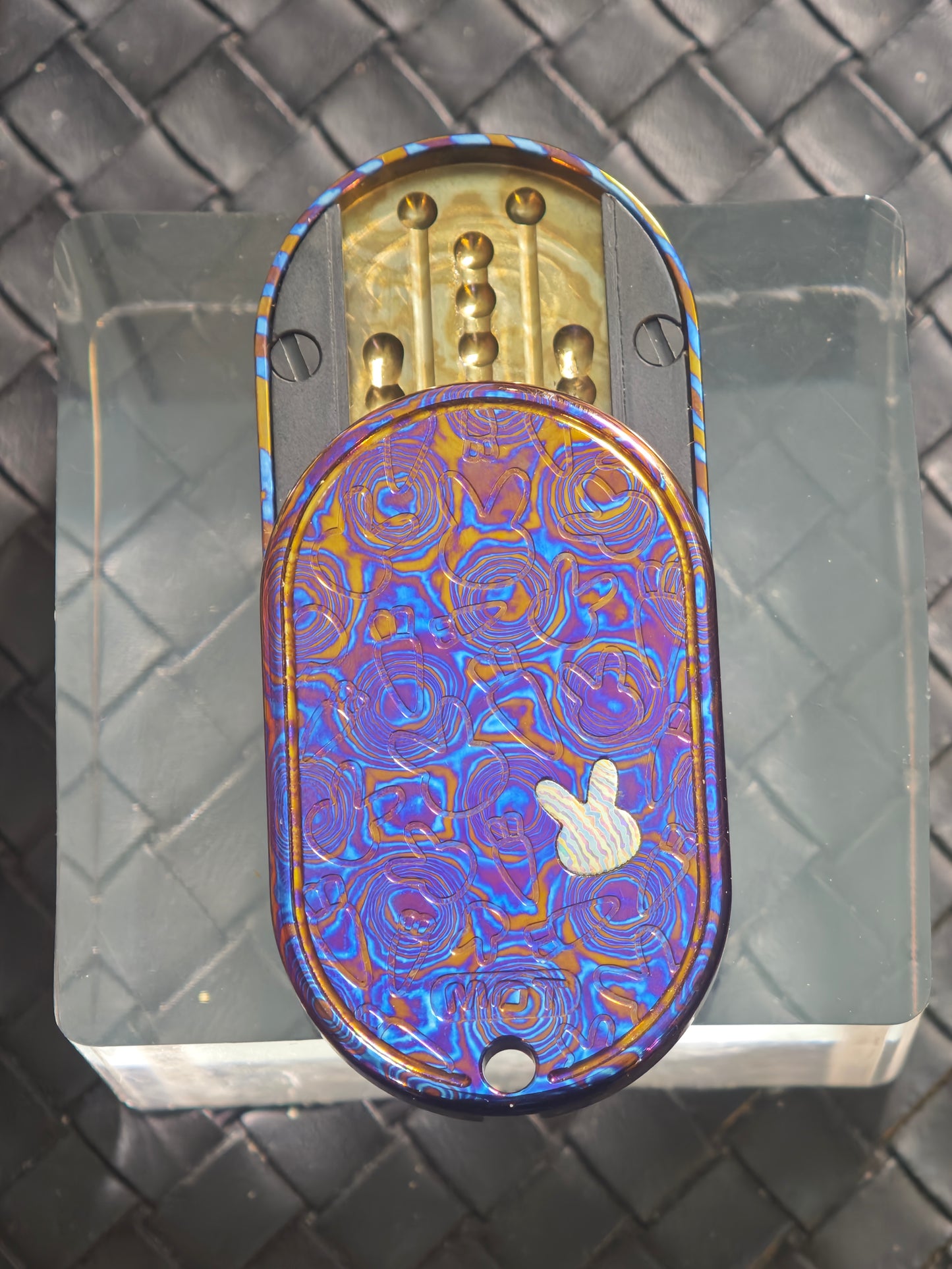 Grumpy Rabbit Rhythm Titanium Mokuti