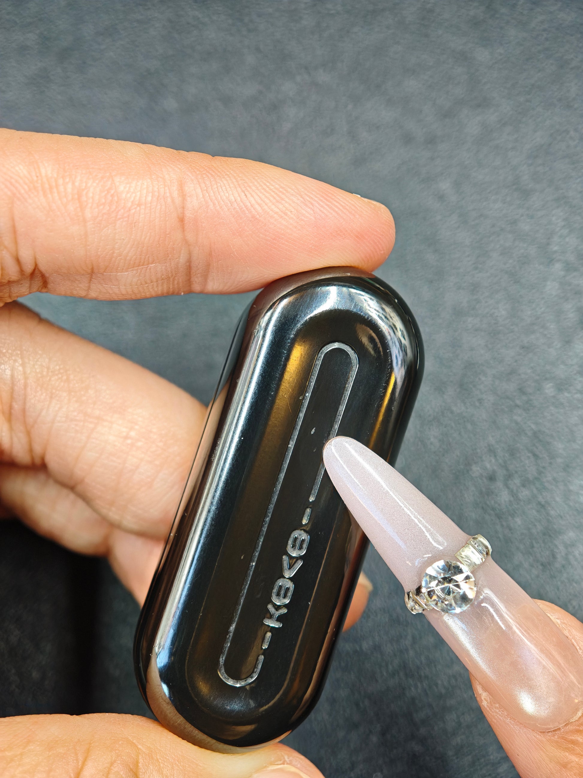 Floating Cloud Zirconium Color-Anodized Polished