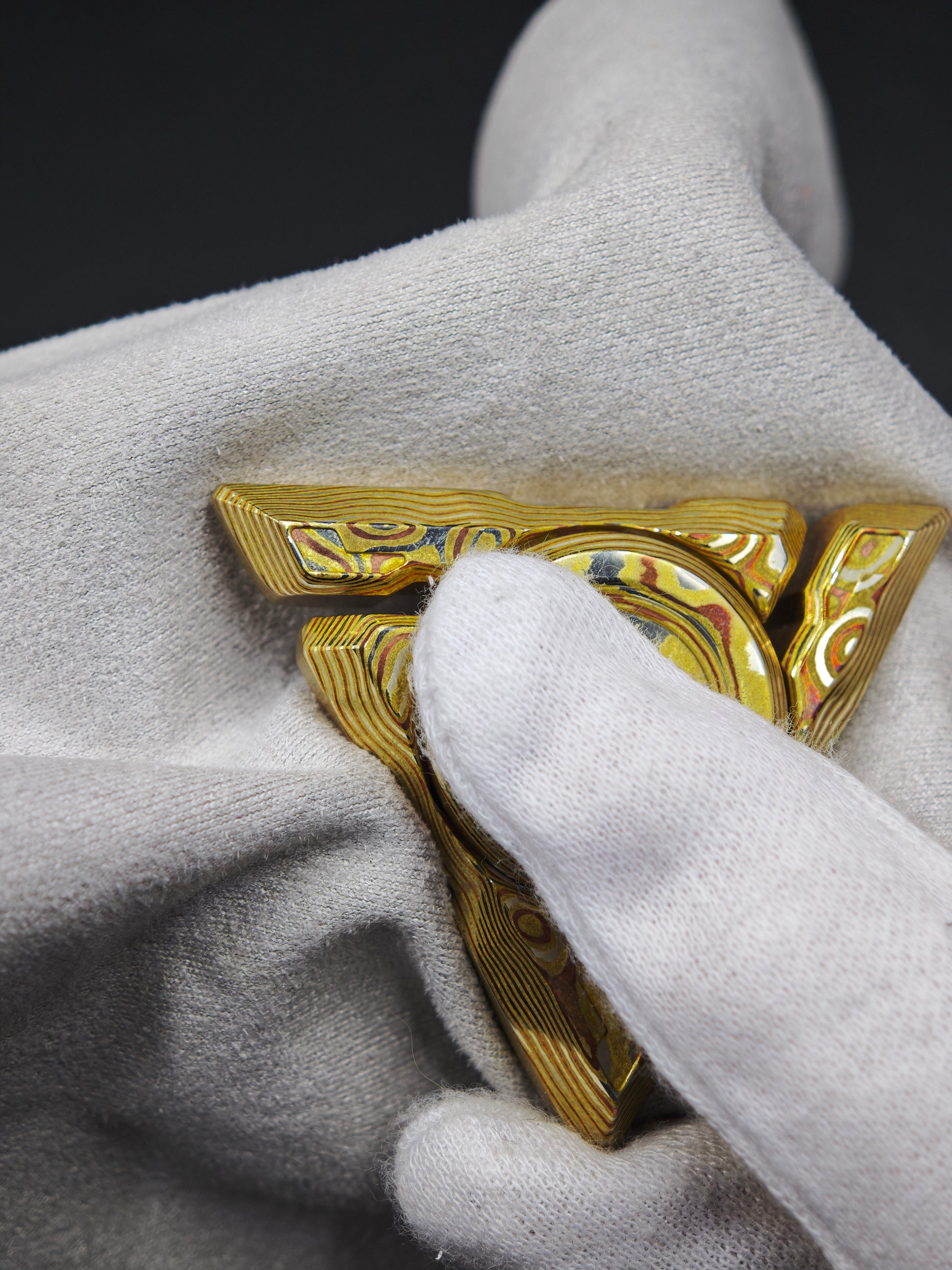 Tri Body Copper Mokume Limited Edition