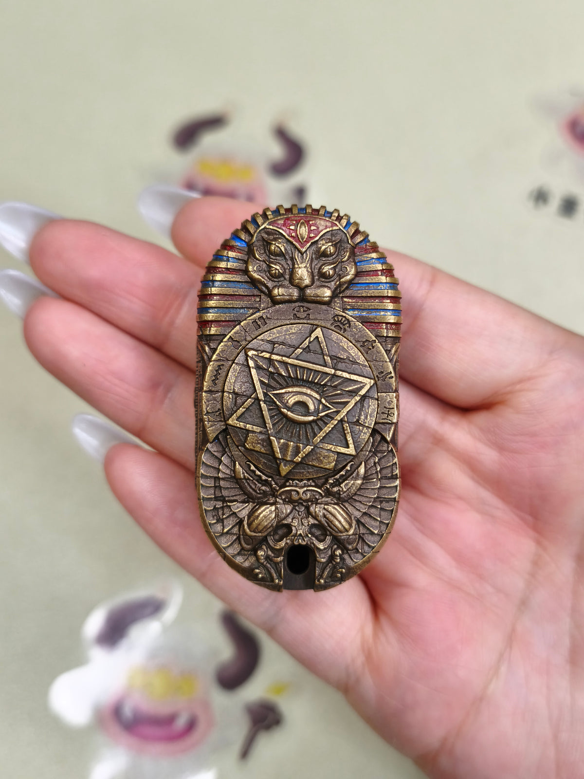 Eye Of Horus Brass