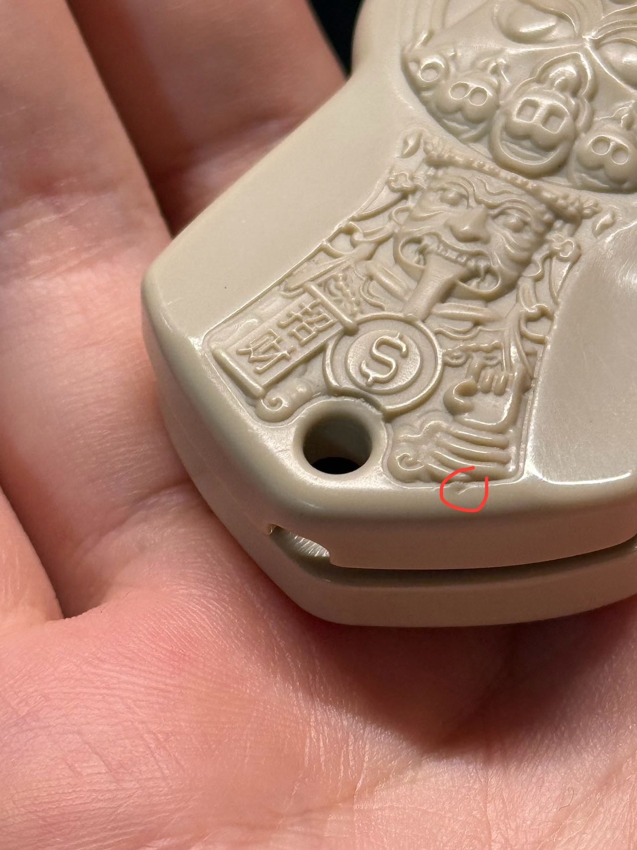 Demon Subduing Toga Tangcao Pattern PEEK