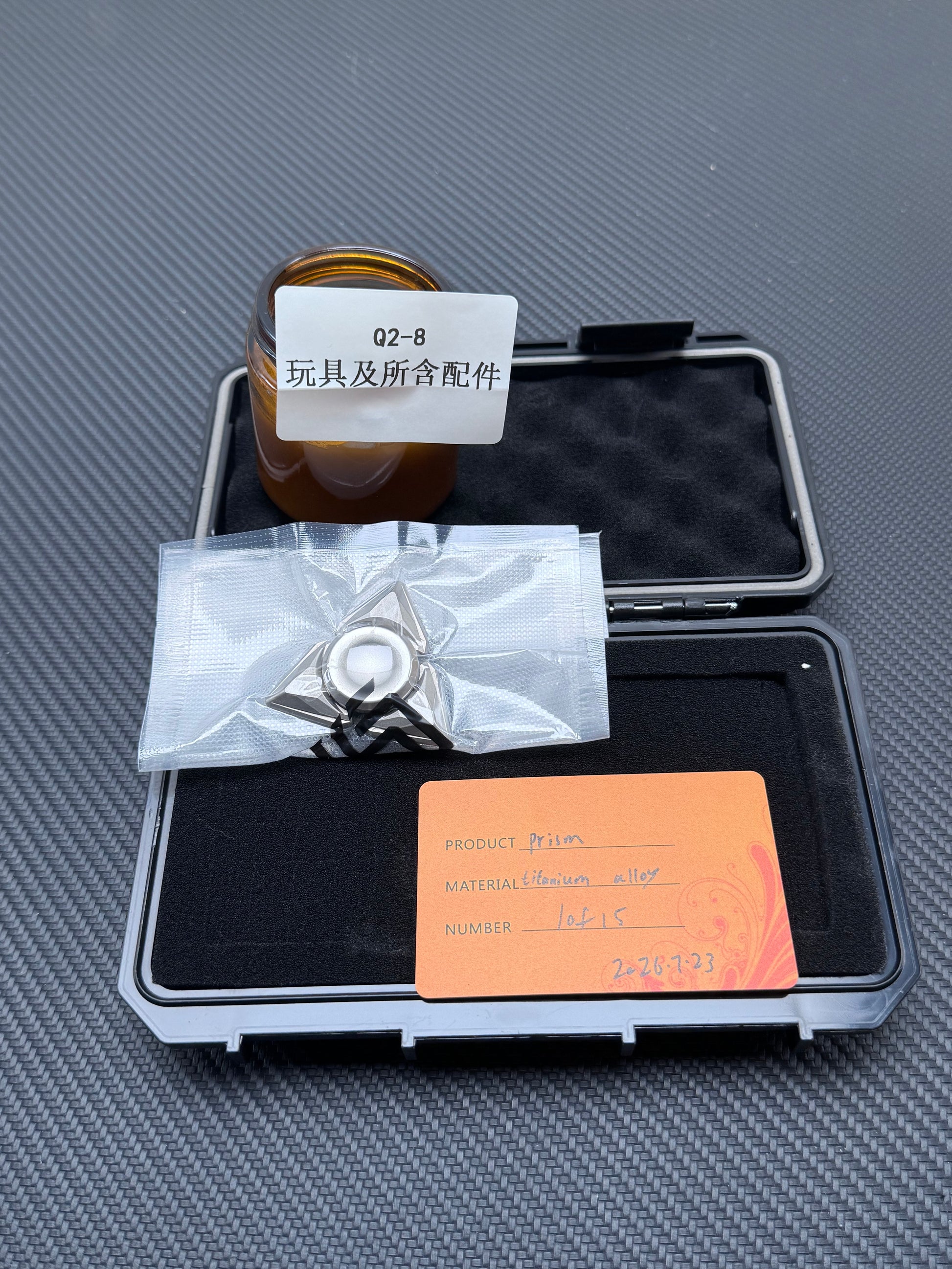 Prism Bearing Cap Titanium Brand New