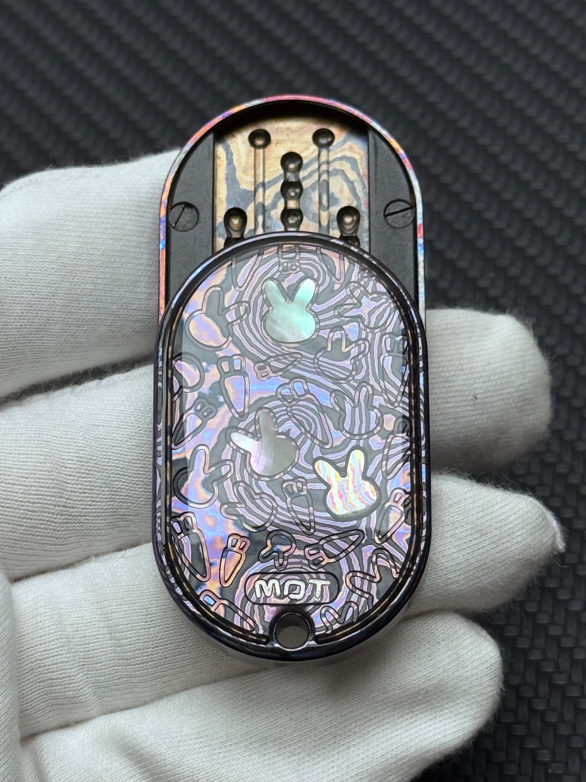 MOT Grumpy Rabbit Rhythm Zircuti Resin-Sealed