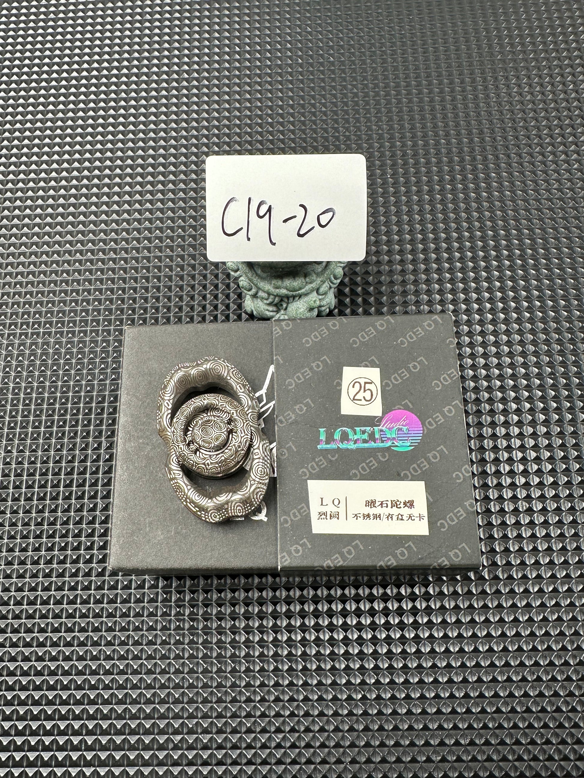 Obsidian Crystalized Stainless Steel