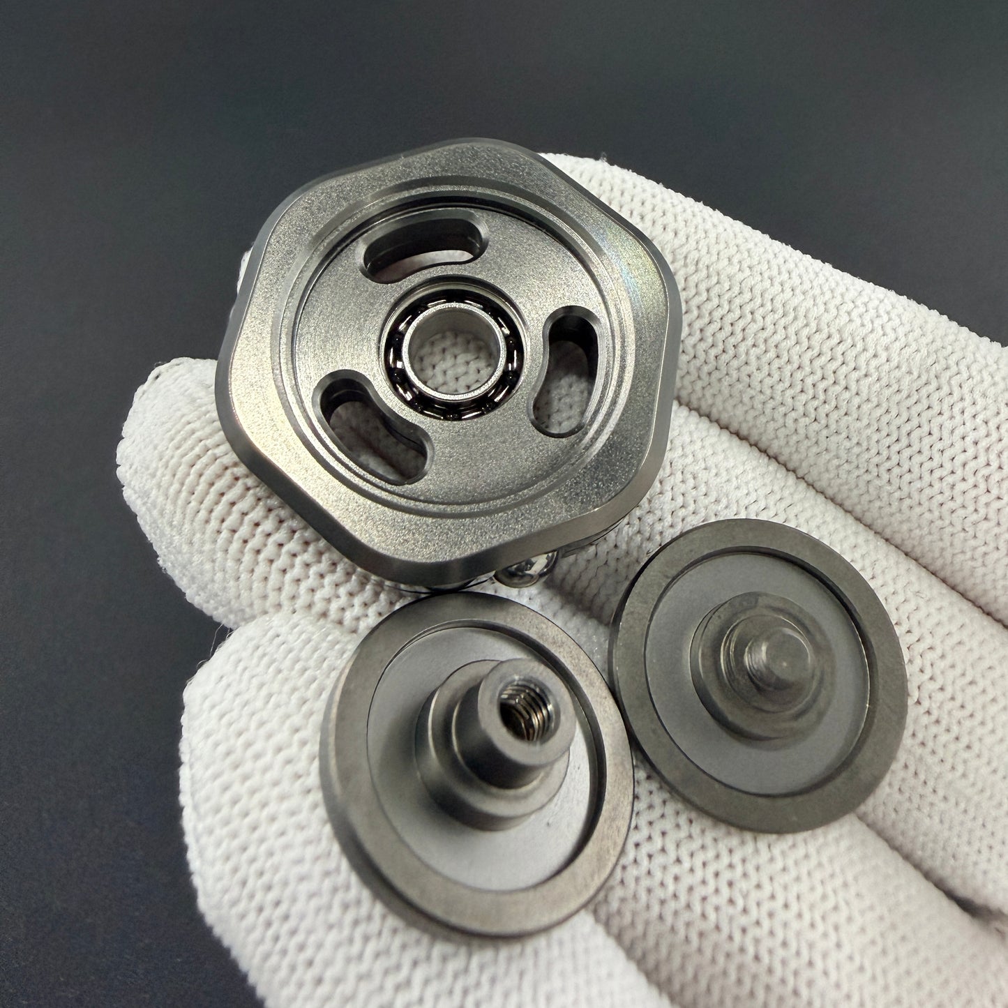 Spin Mouse Bearing Cap Stainless Steel