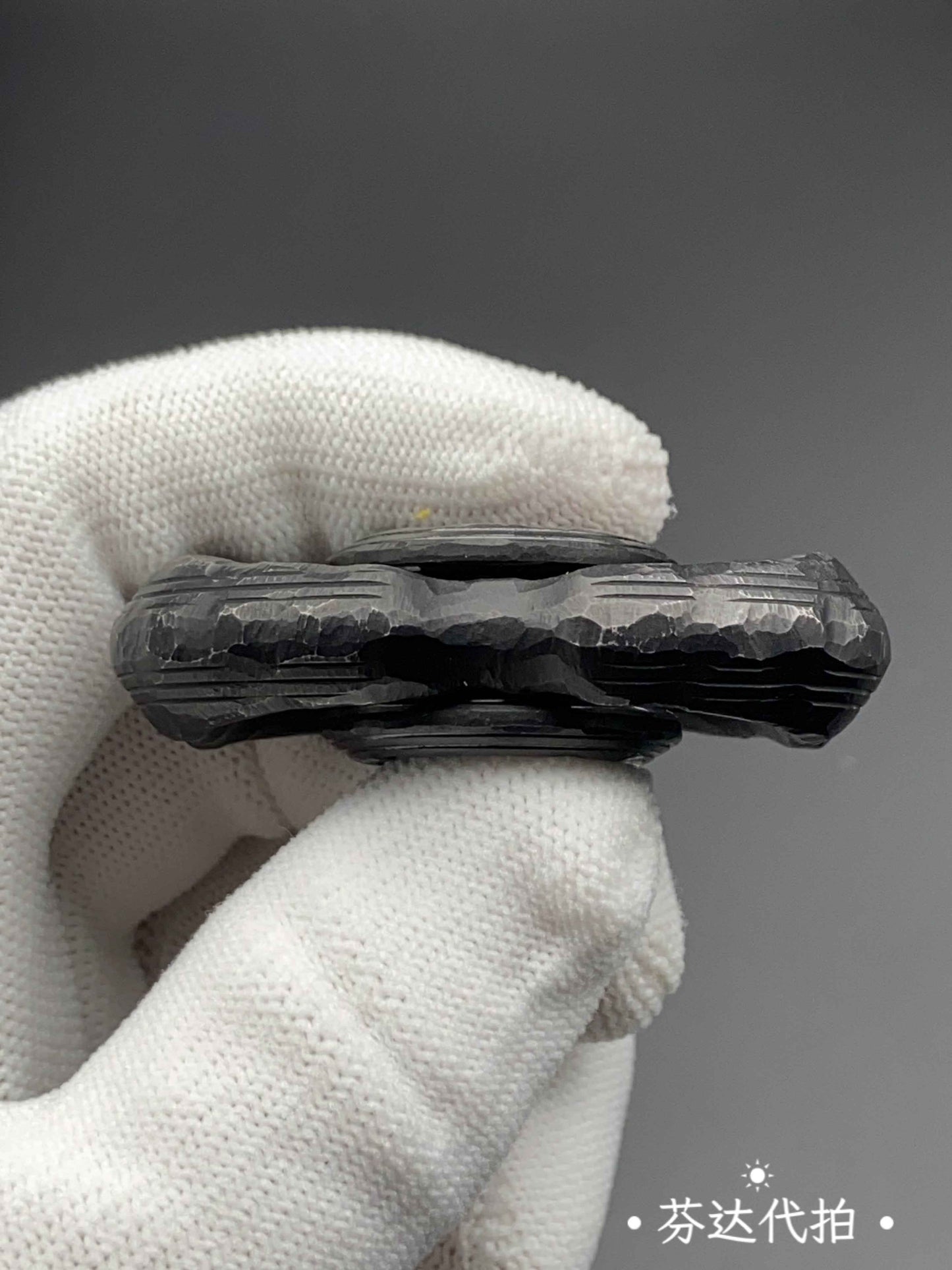 Obsidian Crystalized Tungsten