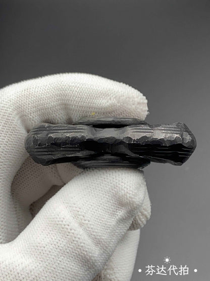 Obsidian Crystalized Tungsten