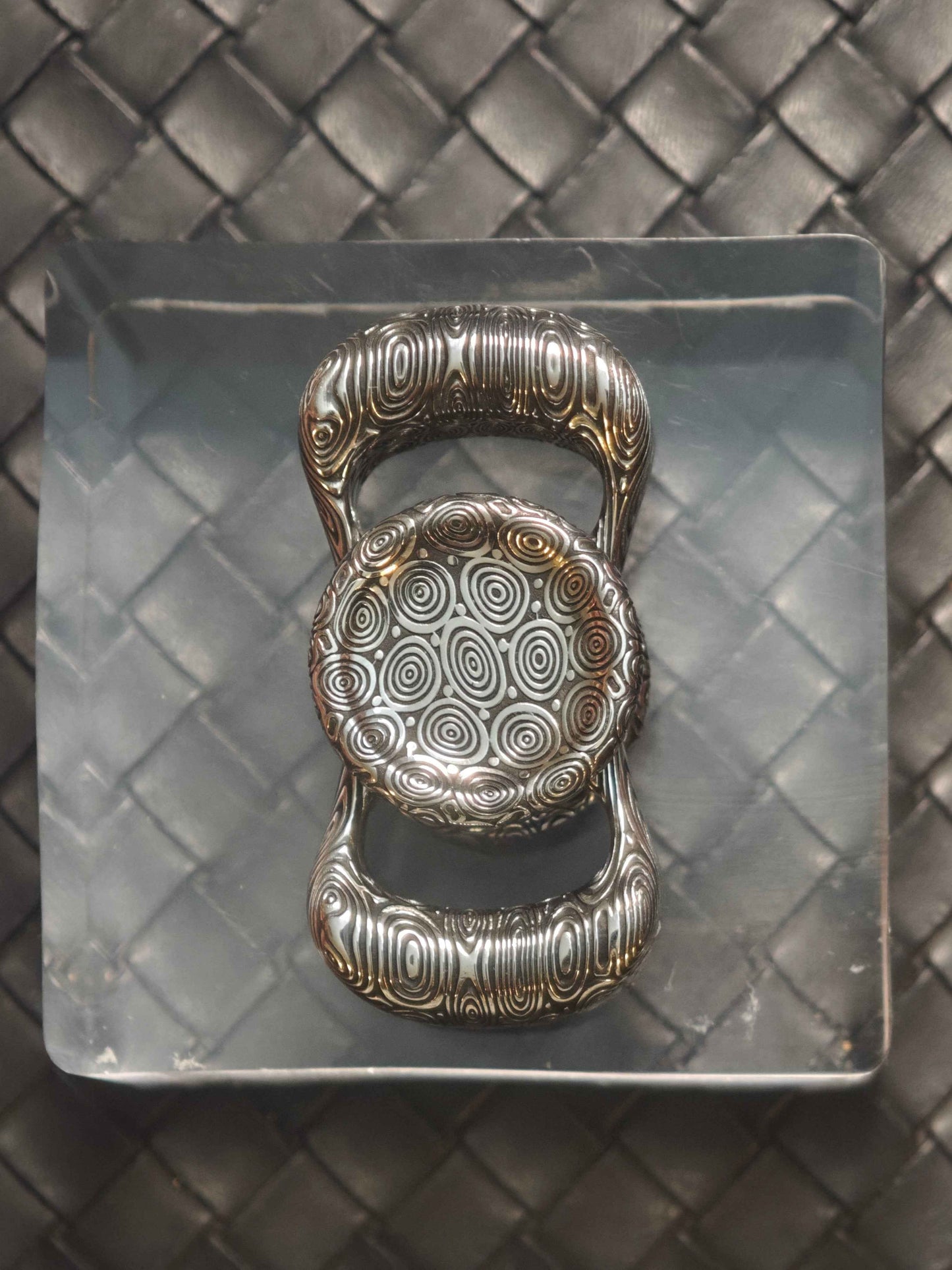 og Stainless Steel Etched