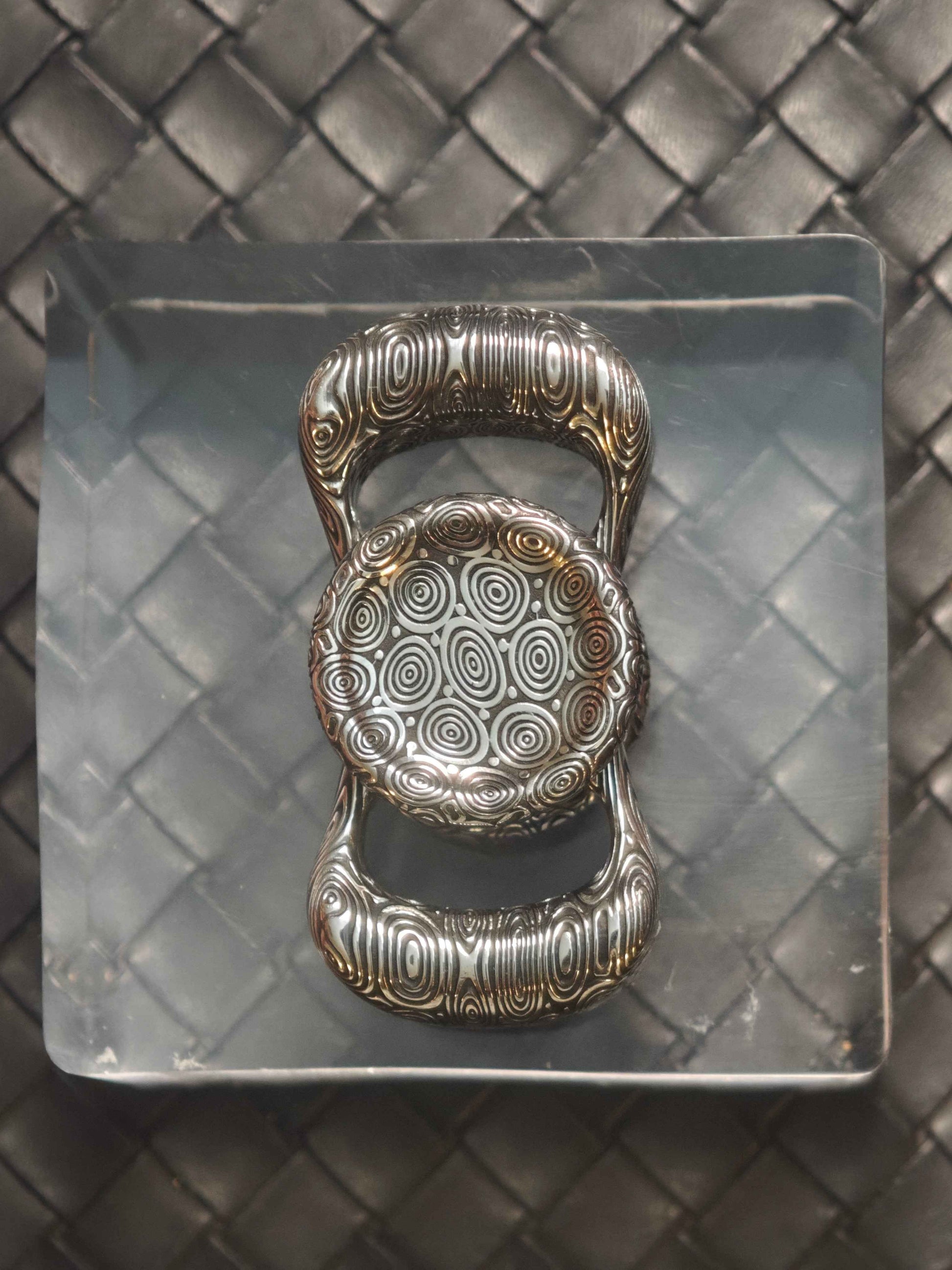 og Stainless Steel Etched