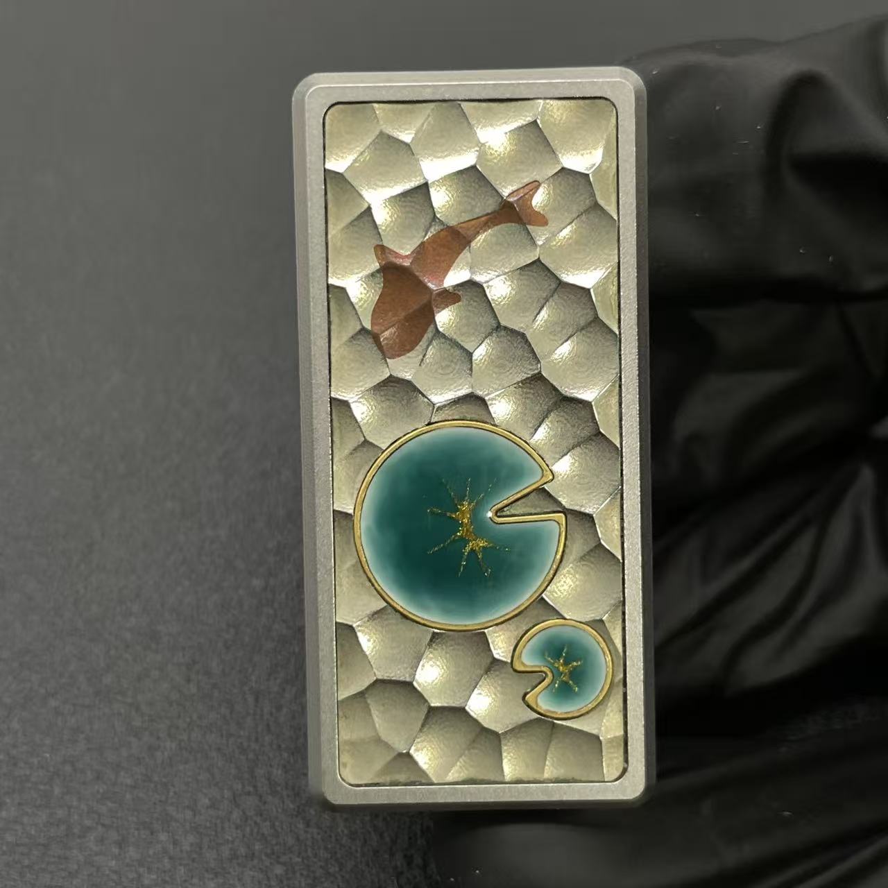 Lotus Koi Stainless Steel Copper Brass