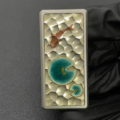 Lotus Koi Stainless Steel Copper Brass