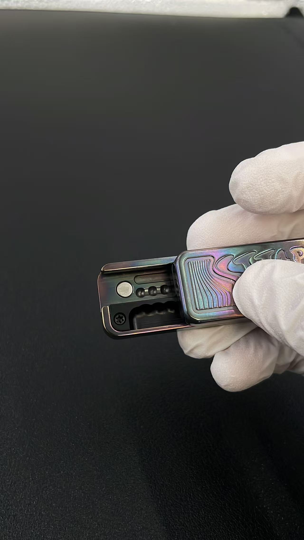 TITA PRO Zirconium Polished Oil Slick