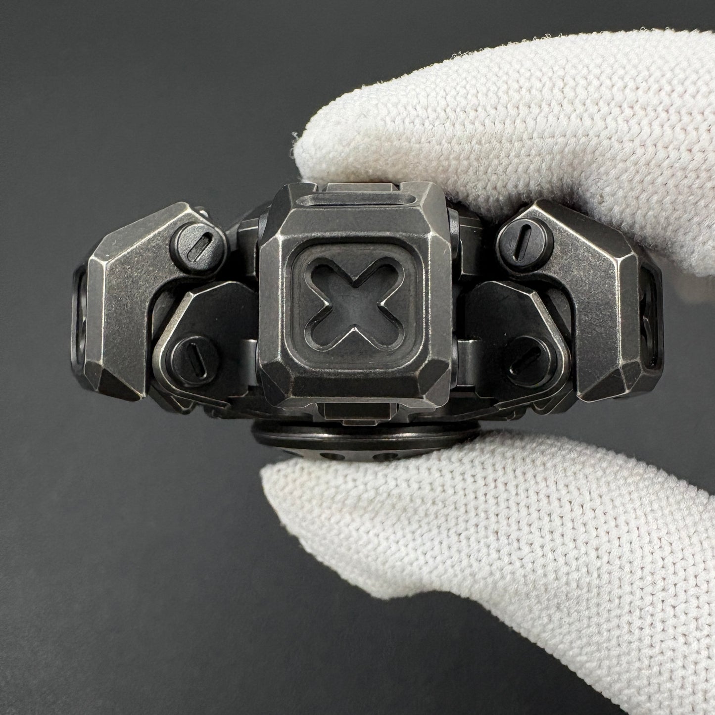 Machinarium X Titanium Stonewashed Gold Plated