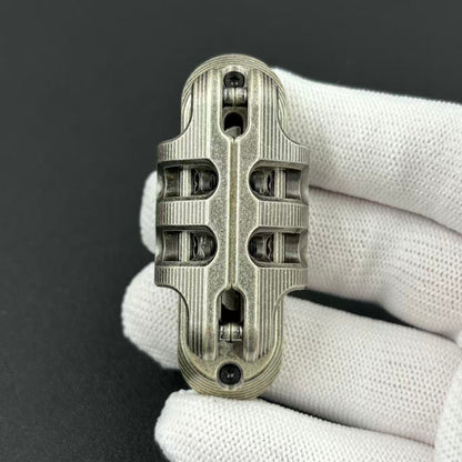 Exoskeleton Magnetic Mechanical Stainless Steel Distressed