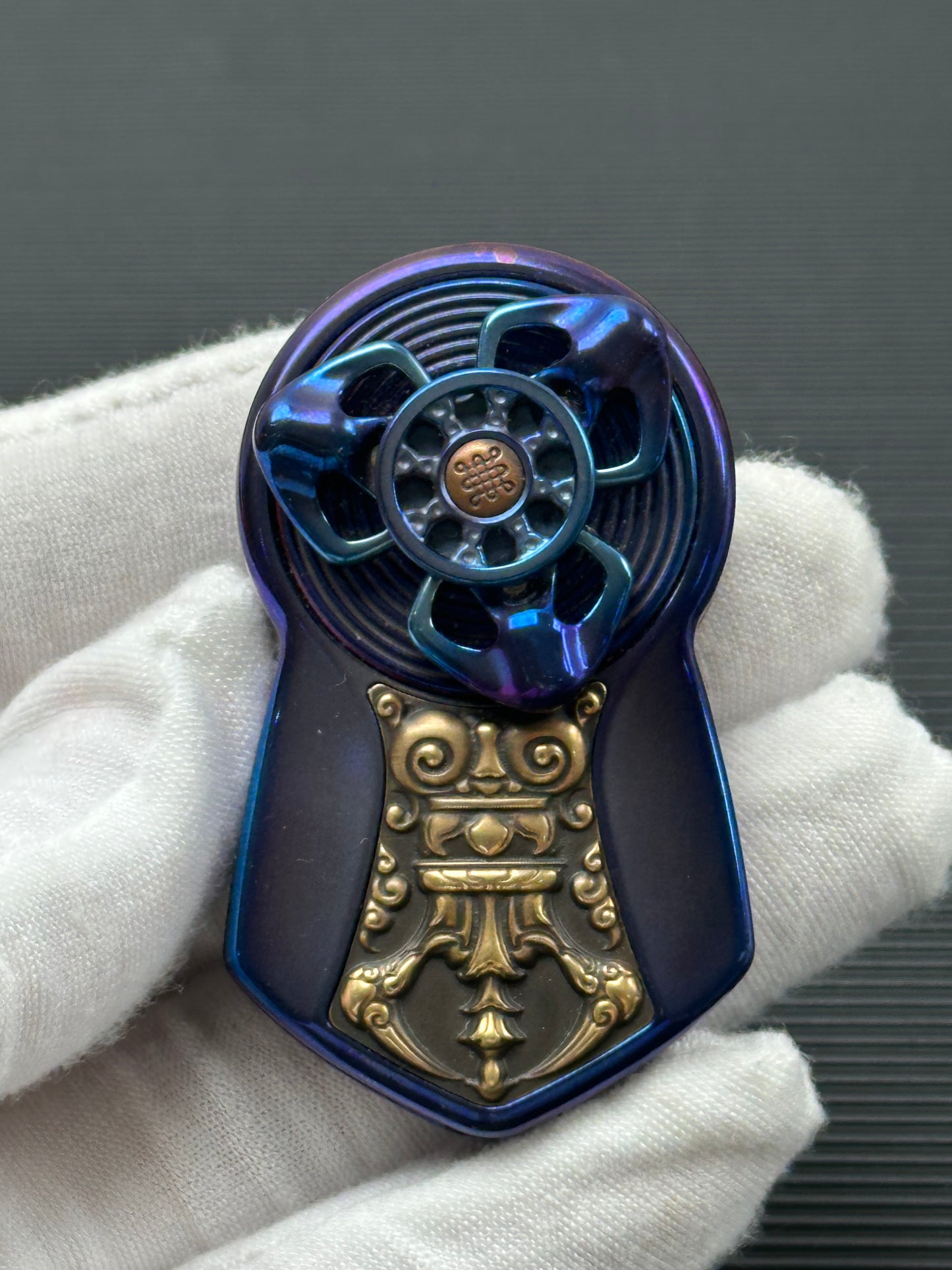 Demon Subduing Toga Tangcao Pattern Titanium